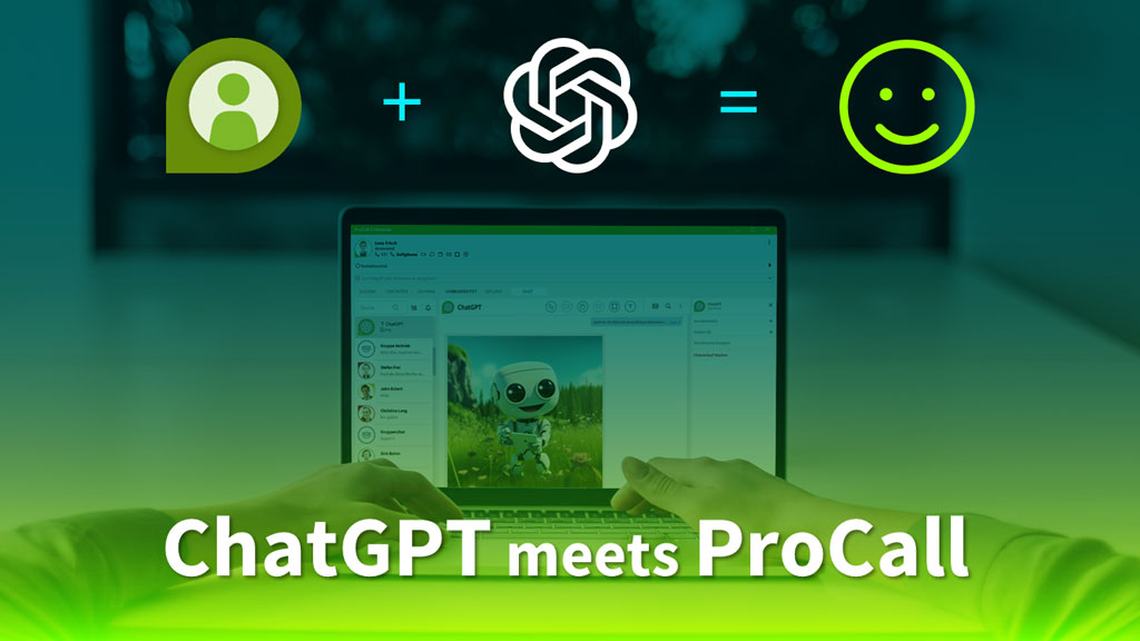 Illustration für ChatGPT meets ProCall 